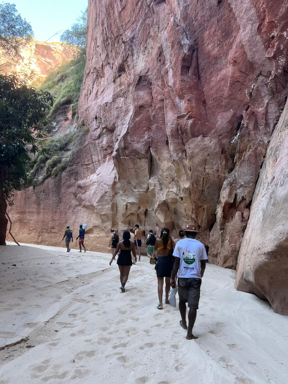 Travelers exploring Madagascar